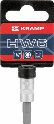 Outils - Outils divers - Douille de tournevis 1/4" Hex 6 mm