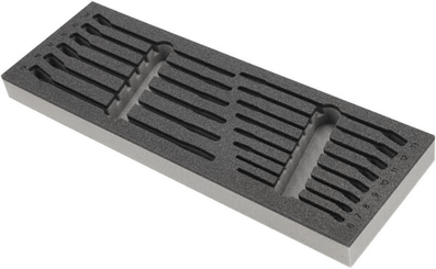 Outils - Outils divers - Insert en mousse pour jeu de clés mixtes 14 pcs