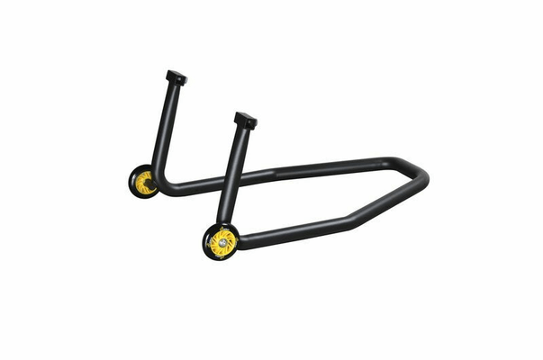 Pièces Quad & Motos - Transport - Garage - Paddock - Béquille arrière LIGHTECH support caoutchouc noir 2 roues