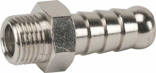 Pièces agricoles - Pièce pneumatique - Embout de tuyau 8 mm x 1/8"
