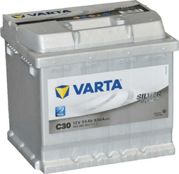 Pièces agricoles - Eclairage - Batterie 12V 54Ah 530A Silver Dynamic VARTA
