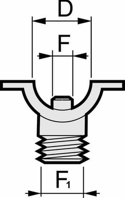 Pièces agricoles - Pièce Pulvérisateur - Nozzle holder 1"