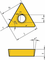 Outils - Outils divers - Porte-plaquette TNMG 160408 10x