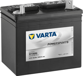 Pièces agricoles - Eclairage - Batterie 12V 22Ah 340A Sports motorisés VARTA