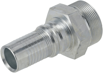 Pièces agricoles - Hydraulique - Raccord à sertir 4SH-DN32-38S-M52x2,0