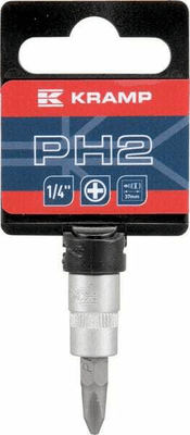 Outils - Outils divers - Douille de tournevis 1/4" PH 2