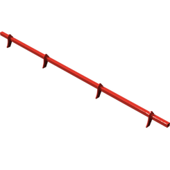 Pièces agricoles - Pièce divers - BARRE DE RACLAGE 4.00M EC (KV/VICON)