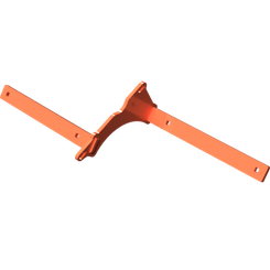 Pièces agricoles - Pièce divers - Wiper holder chassis left -coaeted-