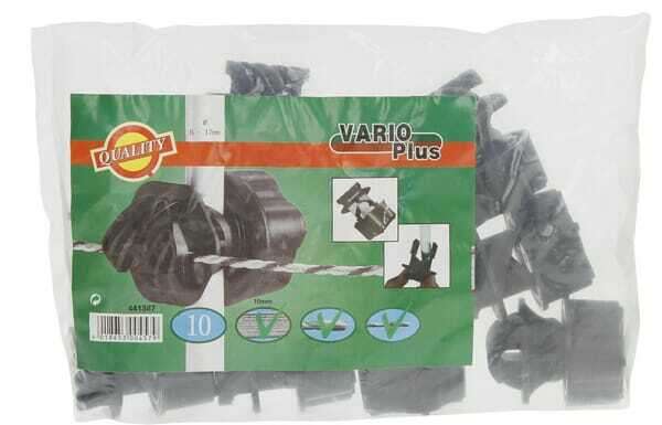 Pièces agricoles - Cloture,Jardin & Sylviculture - Isolateur à vis Vario 10pc