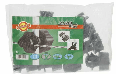 Pièces agricoles - Cloture,Jardin & Sylviculture - Isolateur à vis Vario 10pc