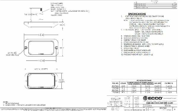Pièces agricoles - Eclairage - Clignotant 8 LED 12/24V blanc