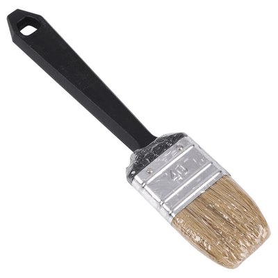Chimie - Chimie divers - Brosse plate à usage unique, blanche pigmentée taille 40