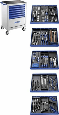 Outils - Outils divers - Servante + compo. 287 outils