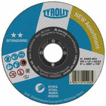 Outils - Outils divers - Disque de coupe 125x1,6x22,23 F41 A46Q-BFS