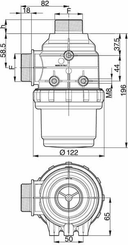 Pièces agricoles - Pièce Pulvérisateur - Filtre d'asp. 1 1/2" 100-160 l/min