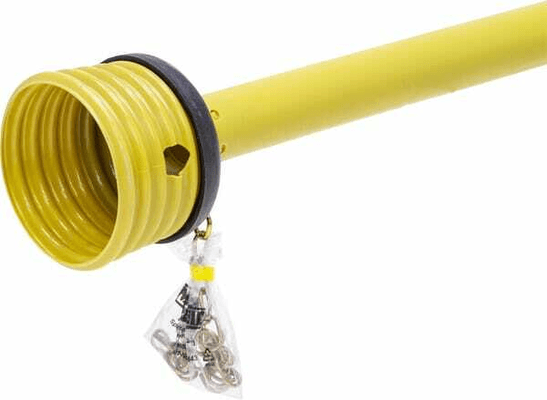 Pièces agricoles - Transmission - Protection de transmission moitié intérieure - standard SD05 Ø135 tube Ø49, L : 1500mm Walterscheid