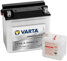 Pièces agricoles - Eclairage - Batterie 12V 16Ah 200A Sports motorisés Freshpack VARTA