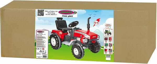 Loisirs - Jouets - Trac. autoporté puissance traînée 12V