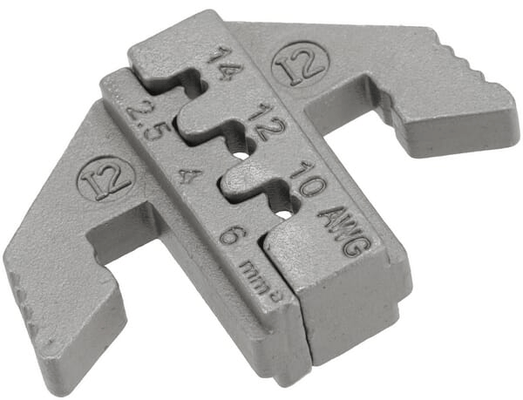 Pièces agricoles - Eclairage - Jeu de matrices de sertissage pour connecteurs solaires MC3 (2,5-6,0 mm²)