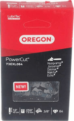 Pièces agricoles - Jardin et forêt pièce adaptable - Chaîne de tronçonneuse 3/8" 1,5mm 64 DL dent à angle droit Oregon