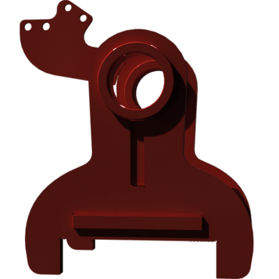 Pièces agricoles - Pièce divers - Support de tendeur RS peinte