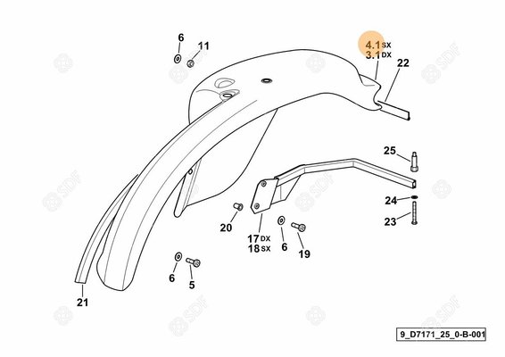 Pièces agricoles - Cabine et structure - AILE