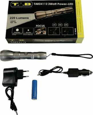 Pièces agricoles - Outils atelier - Lampe de poche rechargeable 12/230 V