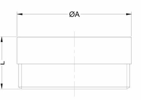 Pièces agricoles - Hydraulique - Bouchon pour VCR 1"