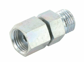 Pièces agricoles - Hydraulique - Adaptateur M/F tournant 9/16"