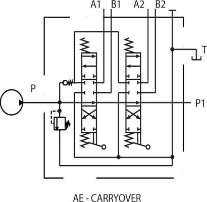Pièces agricoles - Hydraulique - Distributeur monobloc 513-513