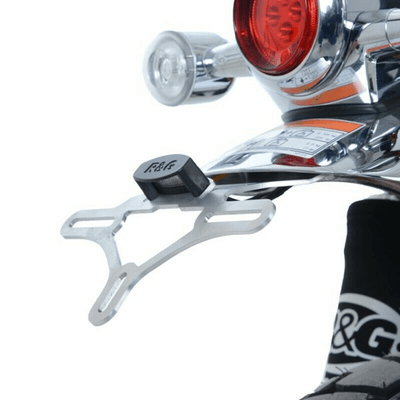 Pièces Quad & Motos - Equipement véhicule - Support de plaque R&G RACING argent Honda Monkey