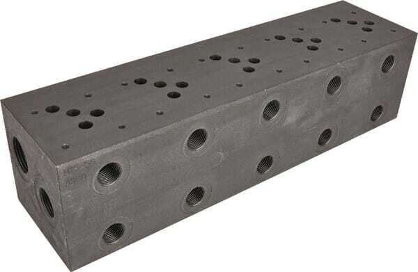 Pièces agricoles - Hydraulique - Plaque de base NG10