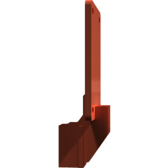 Pièces agricoles - Pièce divers - support soudé -peint-