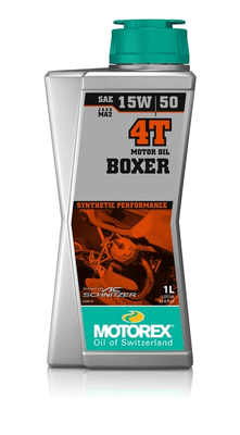 Pièces Quad & Motos - Lubrifiants et nettoyants - Huile moteur MOTOREX Boxer 4T - 15W50 10x1L