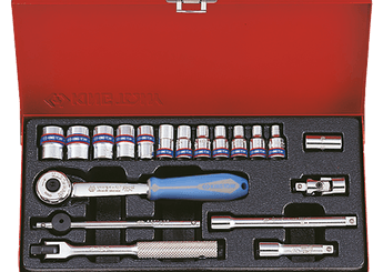 Outils - Outils divers - Coffret 1/4"  19 pièces