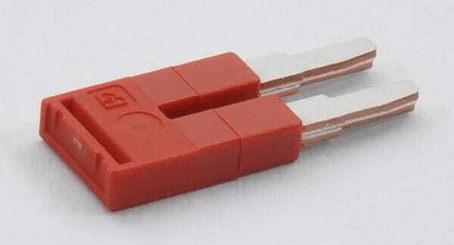 Pièces agricoles - Electricité - Conn transversal/pont,2-pôles