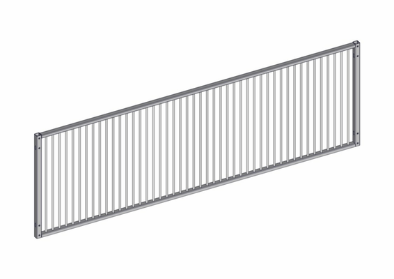Accessoires et options matériel  - Matériel d'élevage - autre - GRILLE HAUTE DE BOX BARREAUDEE L.3.50M