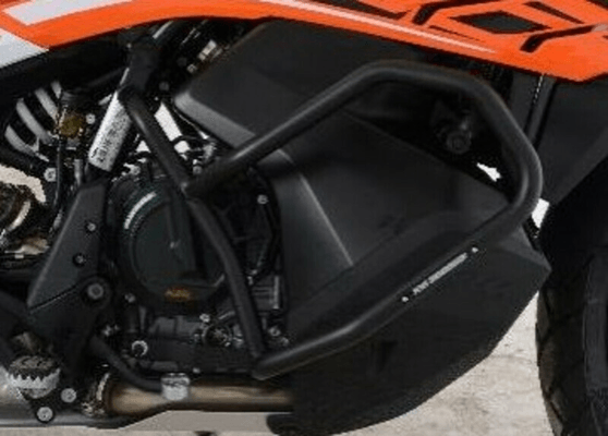 Pièces Quad & Motos - Equipement véhicule - Protections latérales R&G RACING orange KTM 790 Adventure