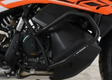 Protections latérales R&G RACING orange KTM 790 Adventure