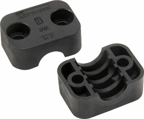 Pièces agricoles - Hydraulique - Support de tube PA 16mm