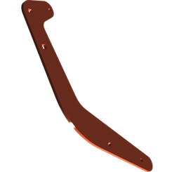 Pièces agricoles - Pièce divers - porte-pas peint