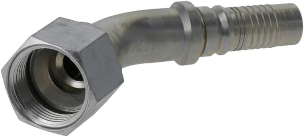 Pièces agricoles - Hydraulique - Raccord à sertir 4SH-DN20-1,5/16" UNF-45°
