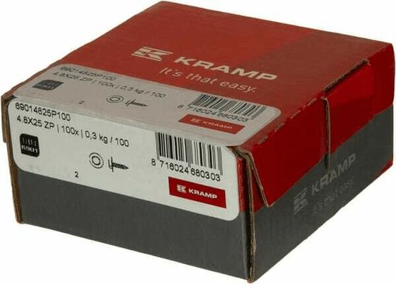 Pièces agricoles - Fasteners - Vis auto-perforante 4,8x25mm, tête hexagonale 8mm, DIN 6901 Kramp