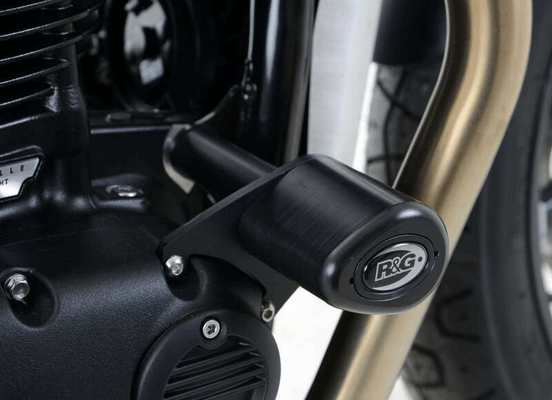 Pièces Quad & Motos - Equipement véhicule - Tampons de protection R&G RACING Aero noir Triumph