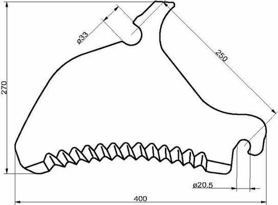 Pièces agricoles - Fenaison & élevage - Couteau d'ensilage Pöttinger