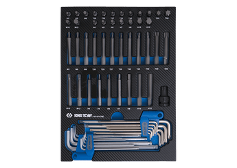 Outils - Outils divers - Module mousse + PP 61pcs embouts et clés mâles