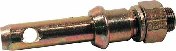 Pièces agricoles - Tracteur pièce adaptable - Axe de bras inférieur 22x146mm filetage: 7/8"x35mm Cat.1 Kramp