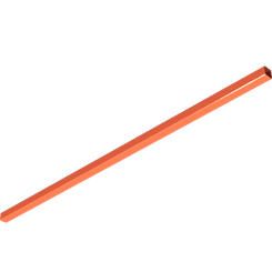 Pièces agricoles - Pièce divers - tube carré f. herse 1400mm -peint-