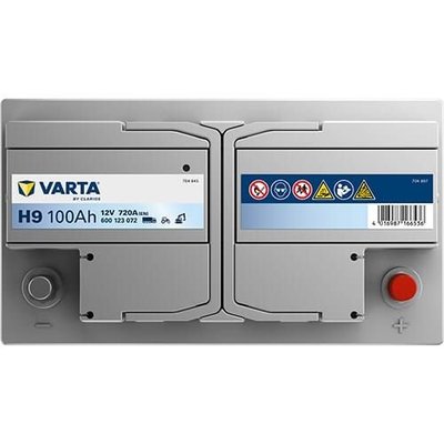 Pièces agricoles - Eclairage - Battery 12V 100Ah 720A H9 VARTA Promotive SLI