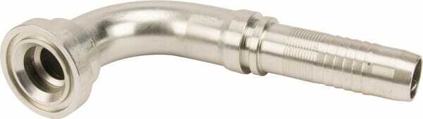 Pièces agricoles - Hydraulique - Embout NS-DN32+bride Ø 63,5m